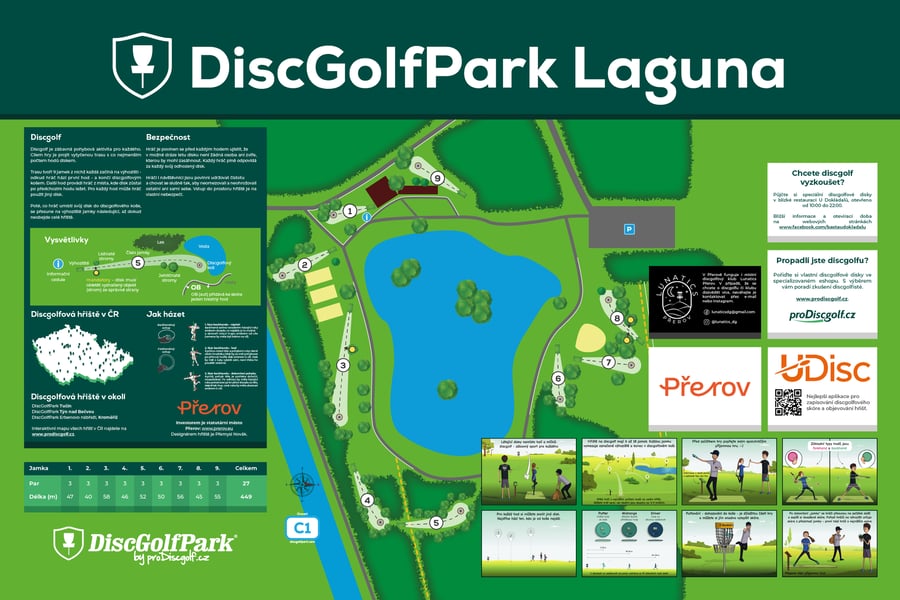 DiscGolfPark Laguna Přerov