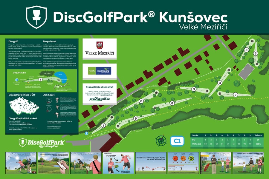 DiscGolfPark Kunšovec Velké Meziříčí