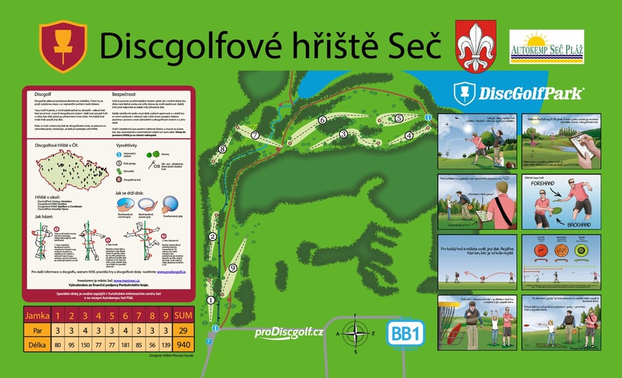 Discgolfové hřiště Seč