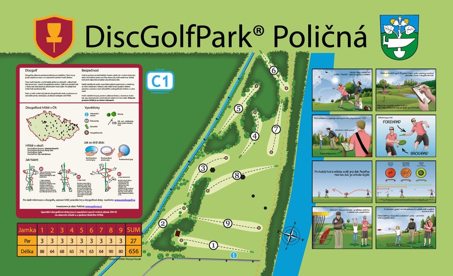 DiscGolfPark Poličná
