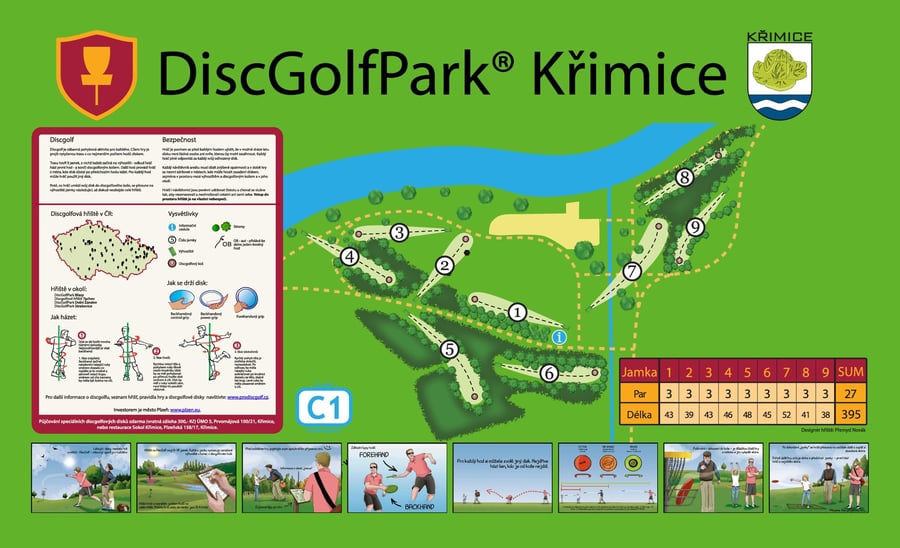 DiscGolfPark Křimice