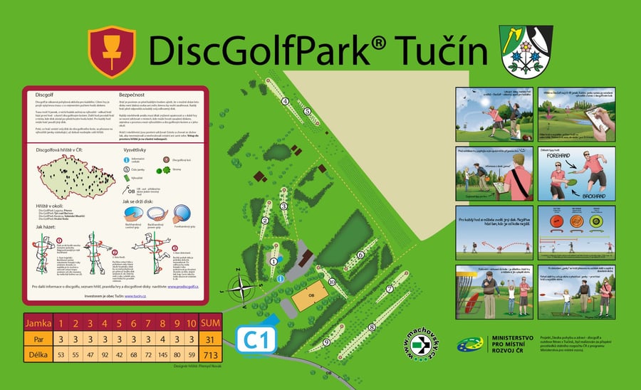 DiscGolfPark Tučín