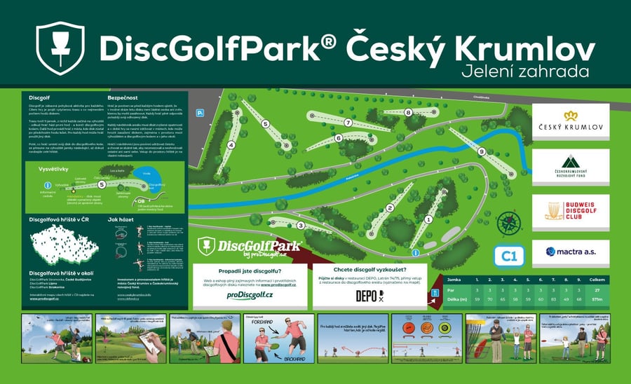 DiscGolfPark Český Krumlov