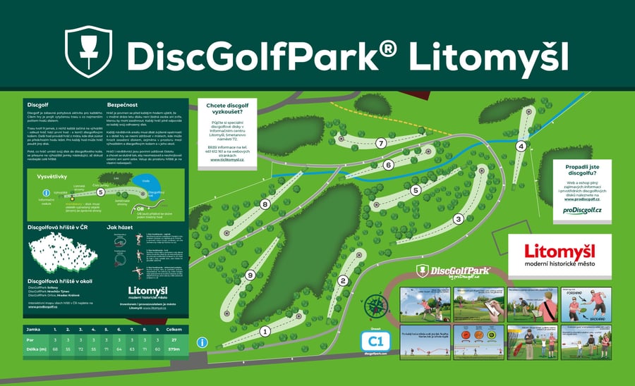 DiscGolfPark Litomyšl
