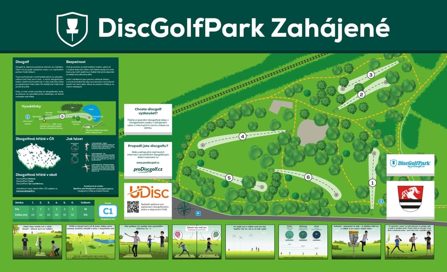 DiscGolfPark Zahájené Bystřice pod Hostýnem