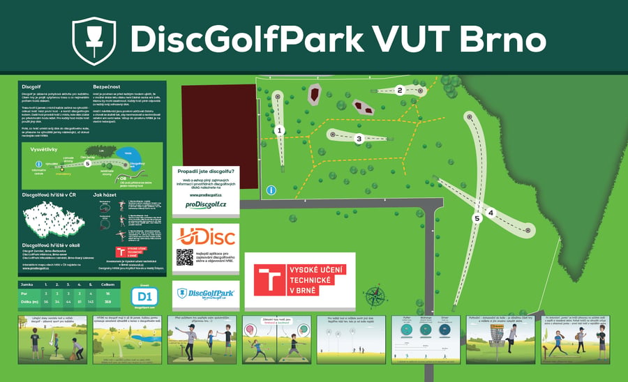 DiscGolfPark VUT Brno