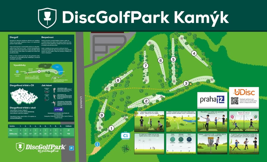 DiscGolfPark Kamýk