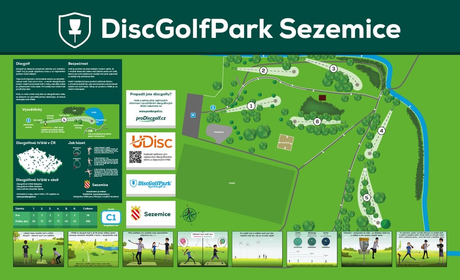 DiscGolfPark Sezemice